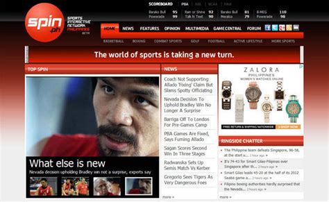 SPIN.ph aims to become the Philippines’ leading source of sports news.
